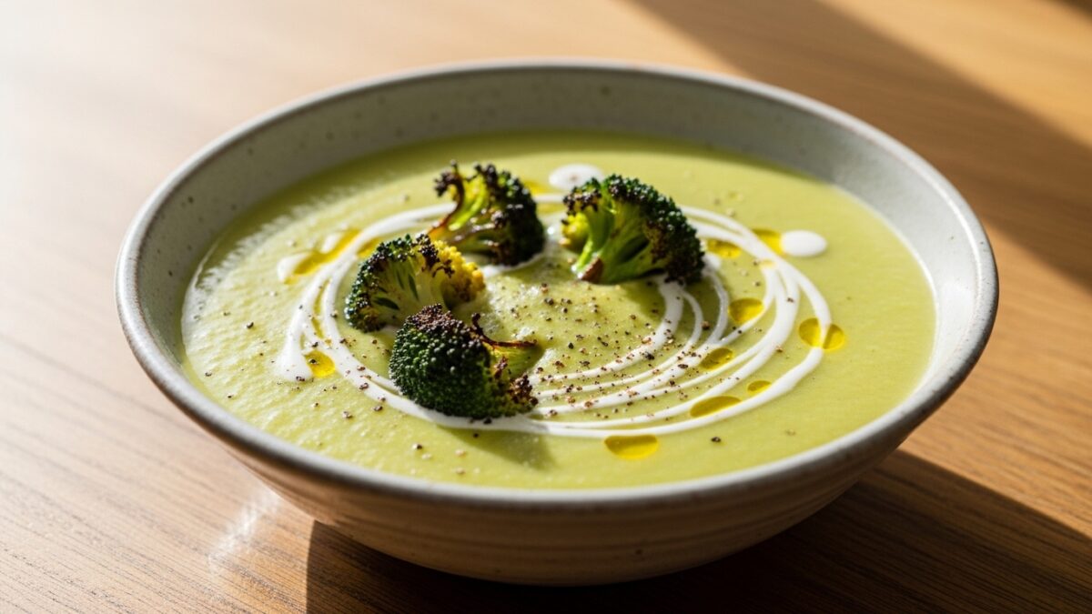 Kartoffel-Brokkoli-Suppe cremig