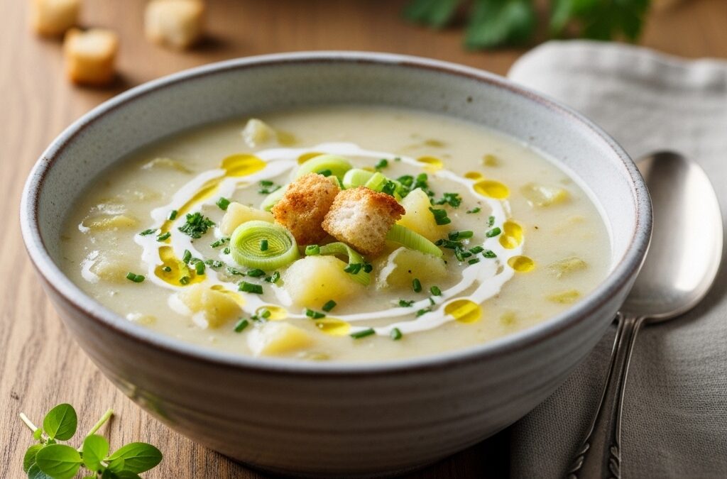 Kartoffel-Lauch-Suppe einfach und gesund