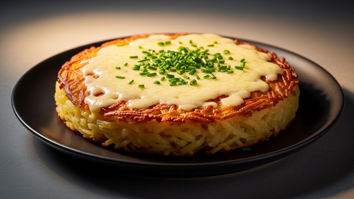 Kartoffel-Rösti mit Käse