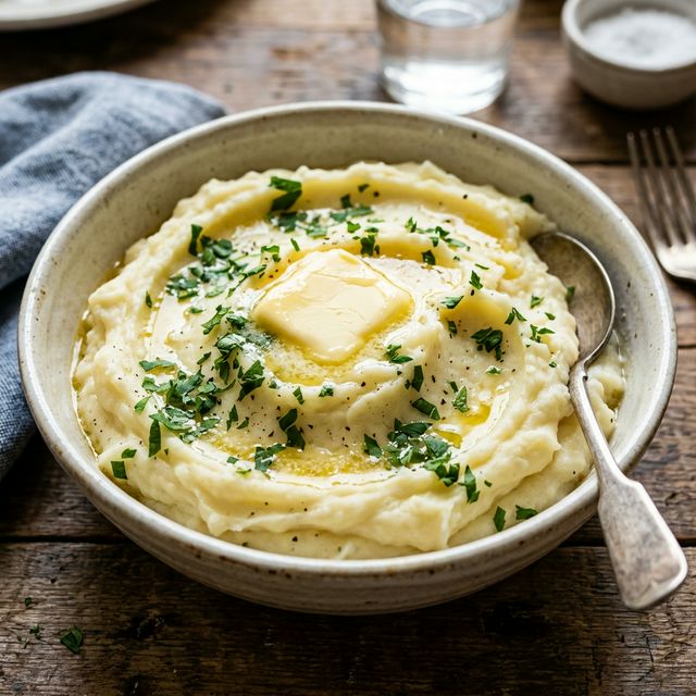 Kartoffelbrei (Püree) extra cremig zubereitet